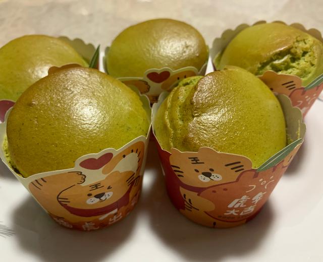 芝麻/抹茶糯米Cupcake的做法