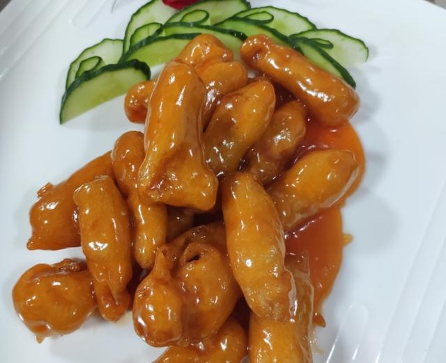 跟着大厨轻松做酸甜可口大人小孩都爱吃的《糖醋里脊》的做法