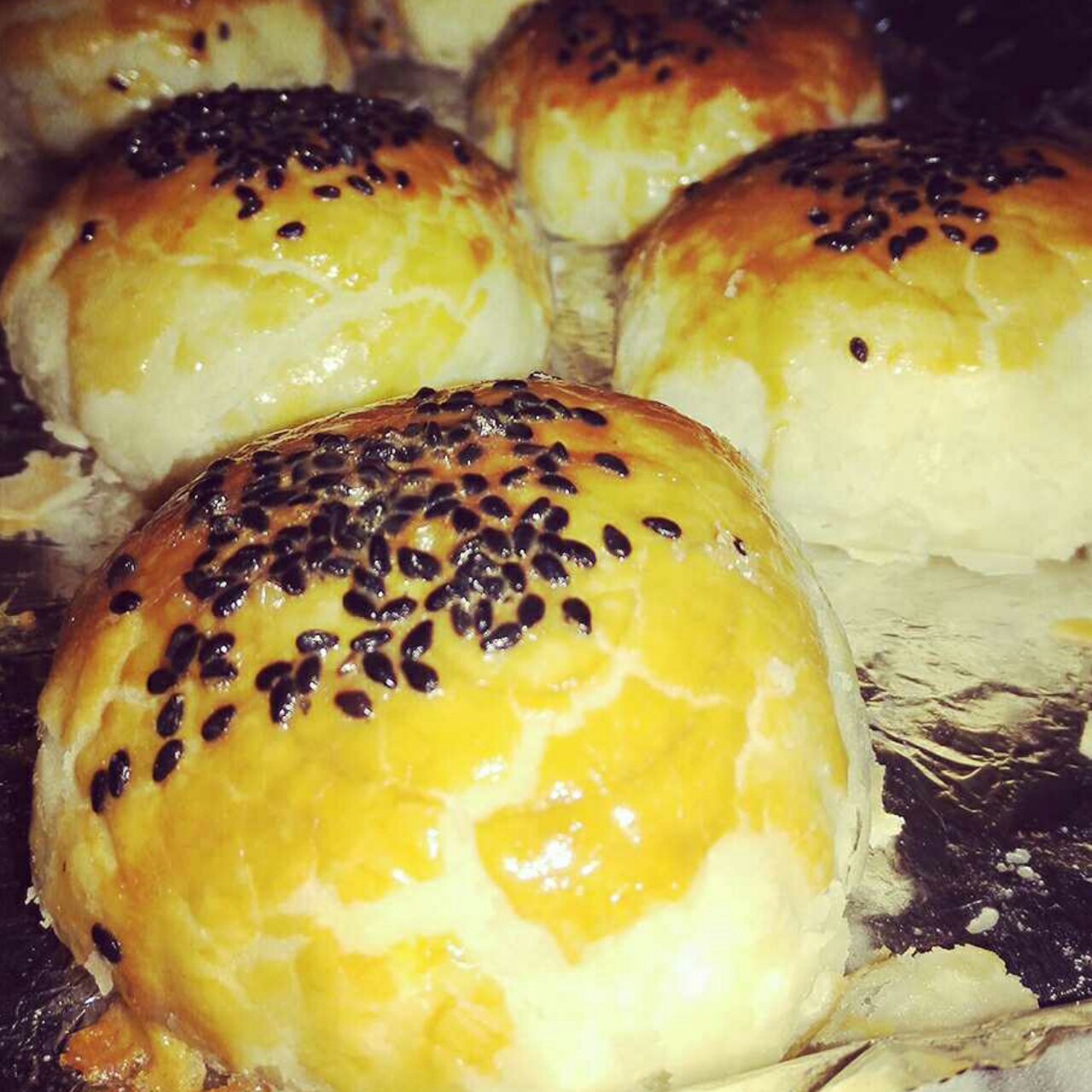 泳式鲜肉榨菜月饼