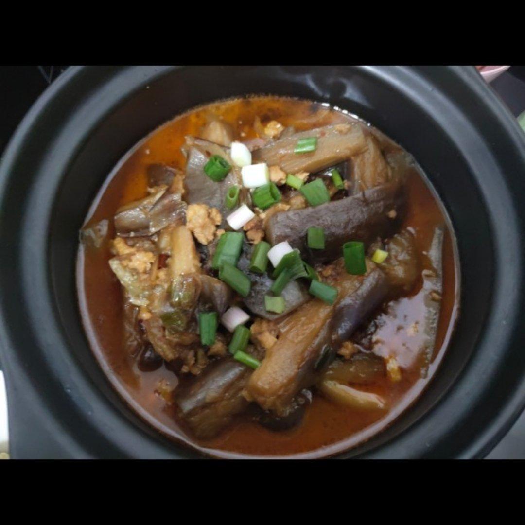 肉末茄子煲