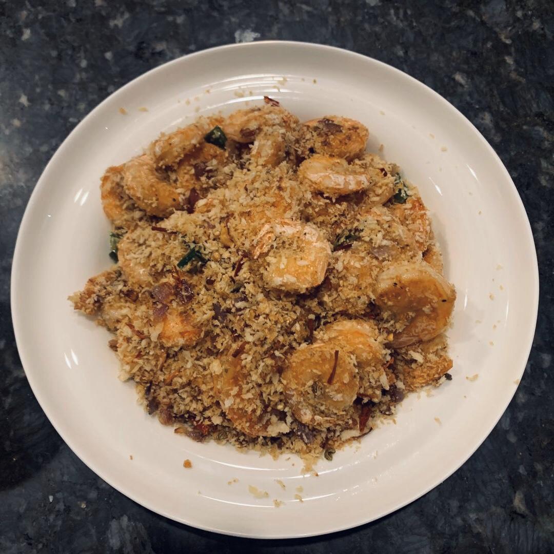 避风塘炒虾