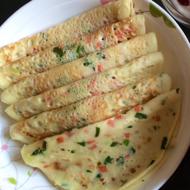 火腿鸡蛋饼