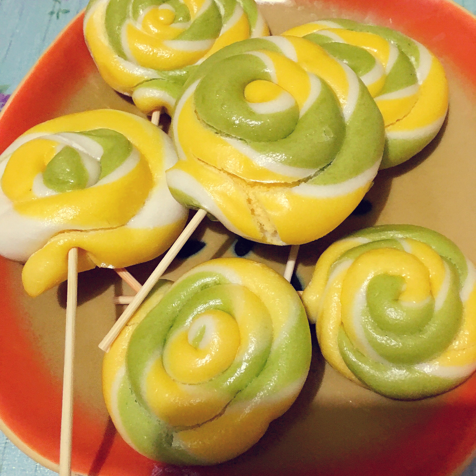 david妈做的棒棒糖馒头