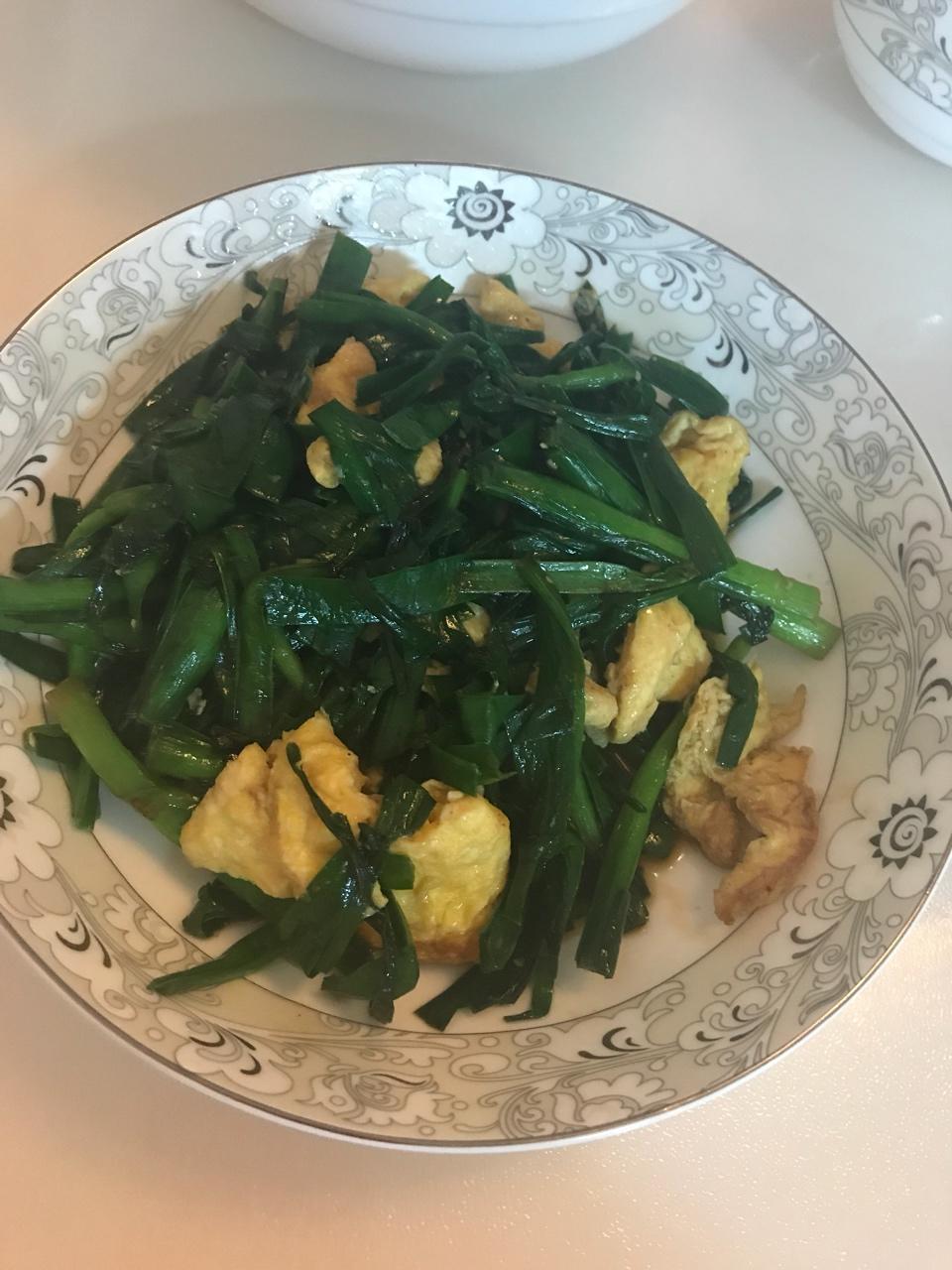 韭菜炒鸡蛋