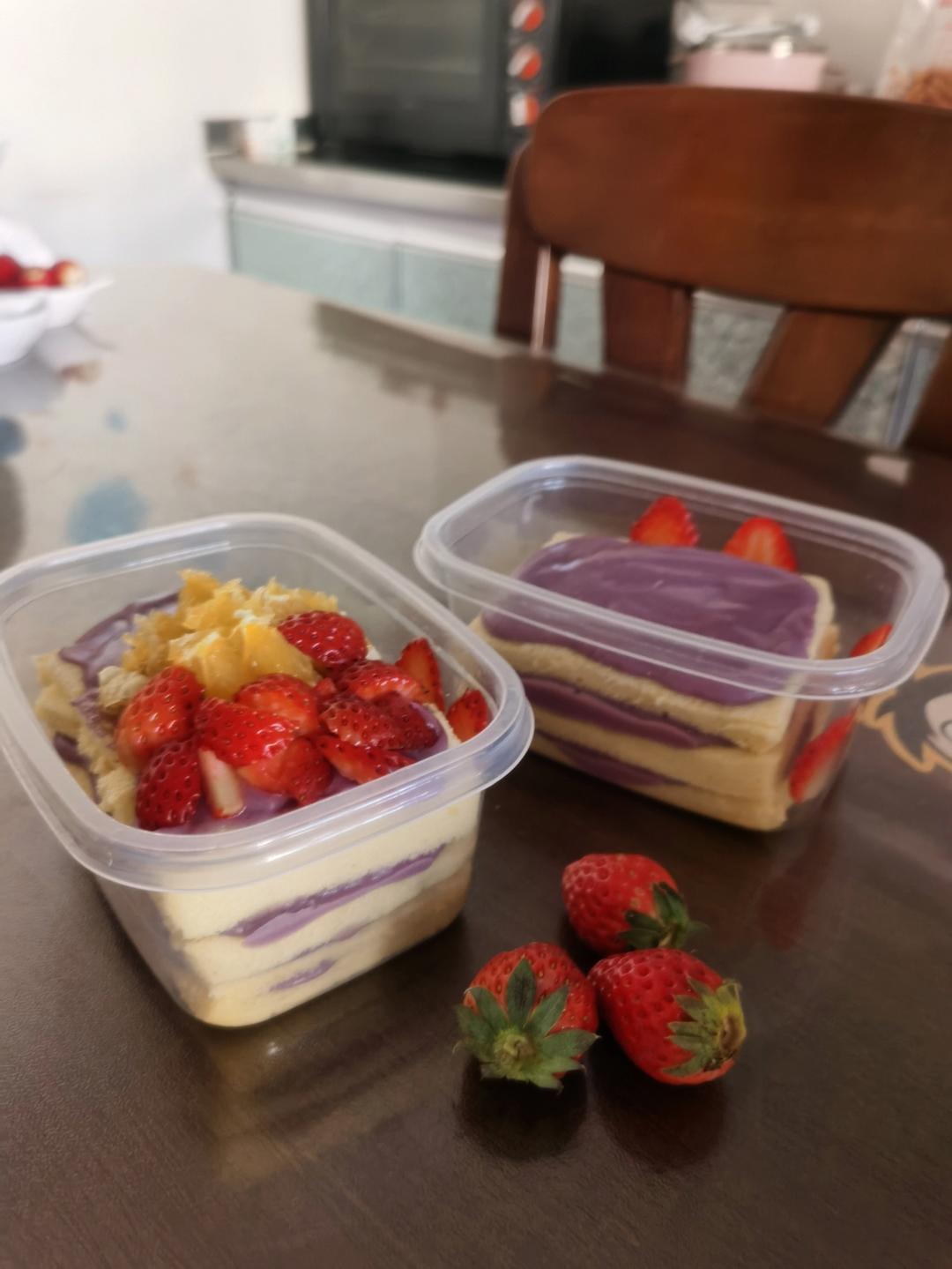 自制百搭甜品万能酱❗️能拉丝的低脂芋泥馅