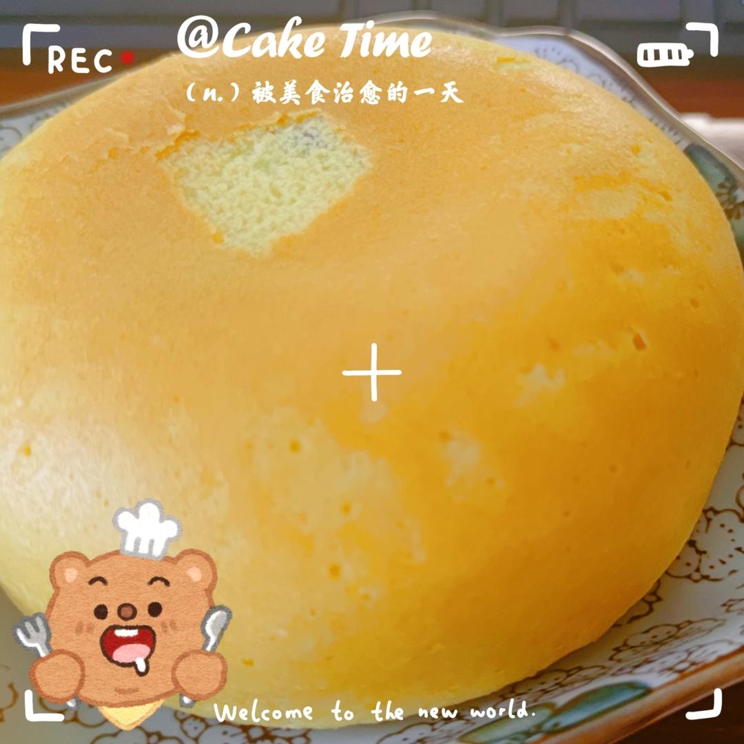 不用电子称只需要普通电饭锅做的电饭锅蛋糕