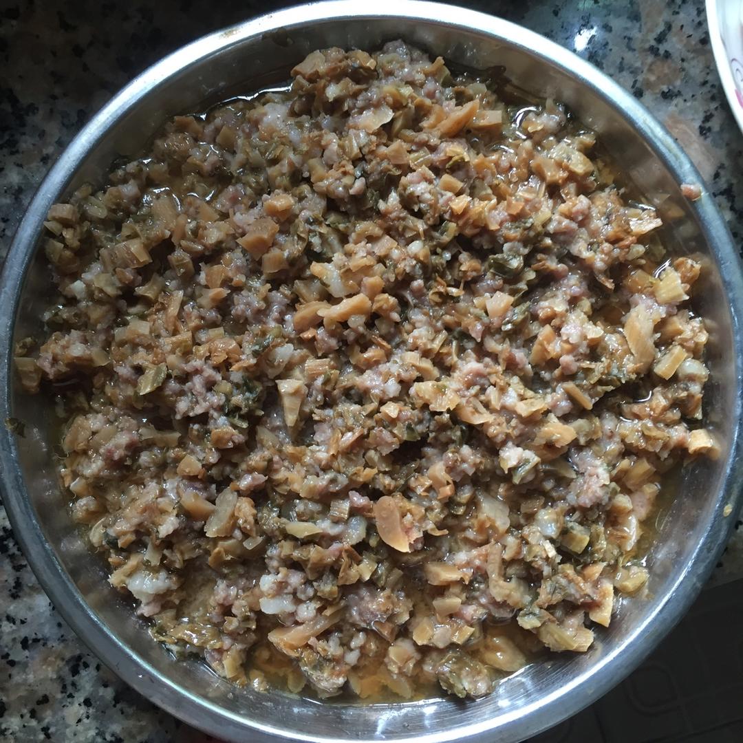 琳琳0818做的梅菜蒸肉饼