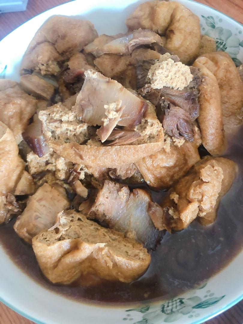 五香大油豆腐（简易版）