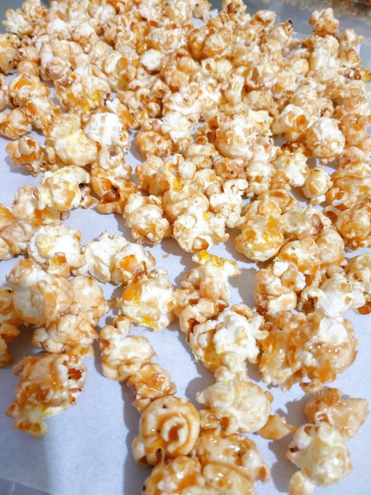 一招搞定小朋友的黄油焦糖爆米花，简单又好吃