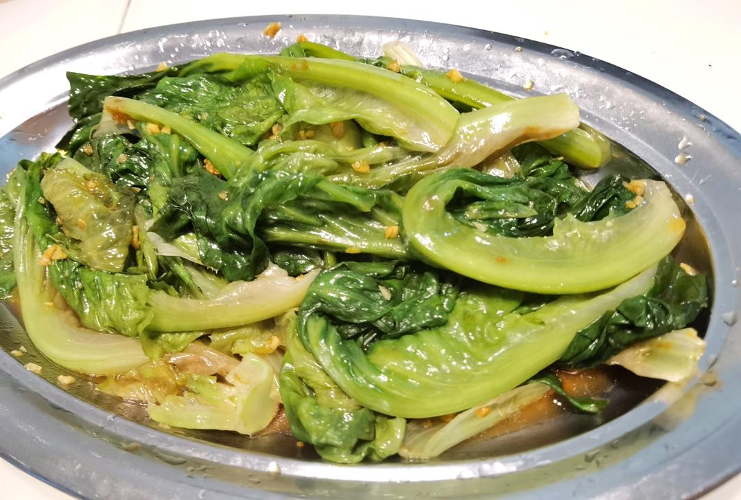 白灼生菜