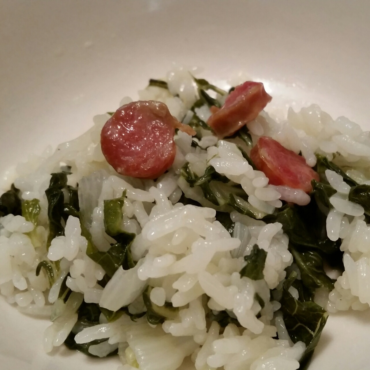 香肠菜饭