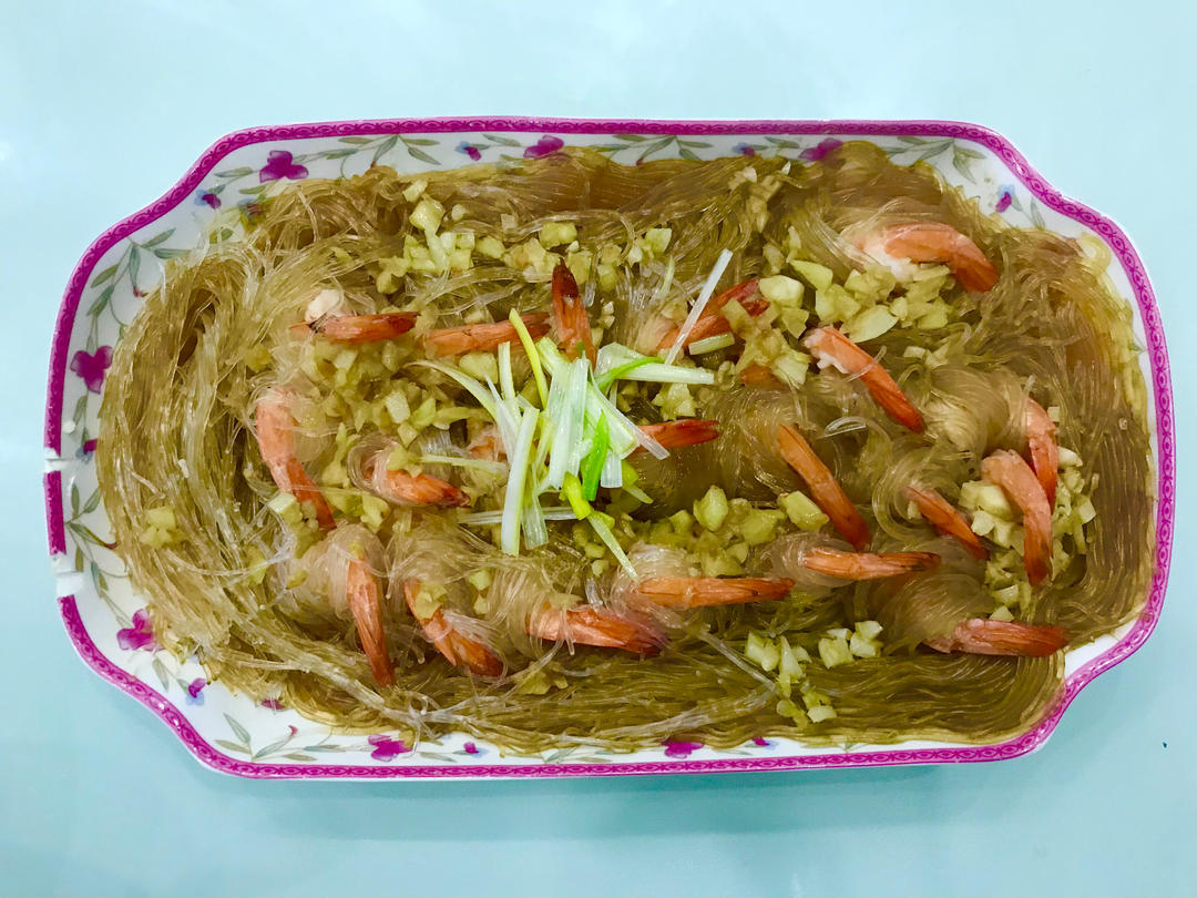 粉丝蒸虾球（吉利虾球）