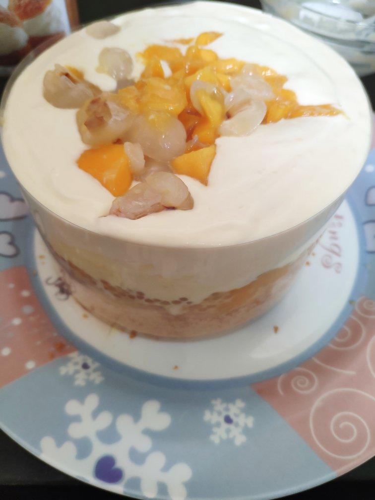 香草雪崩爆浆蛋糕