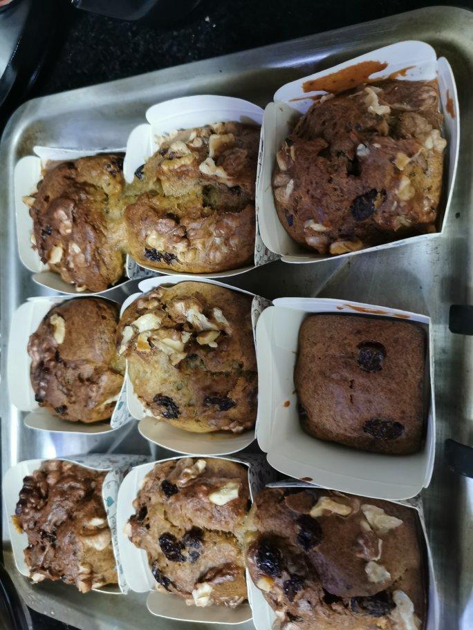 香蕉核桃蛋糕🍰（轻松快手早餐下午茶）