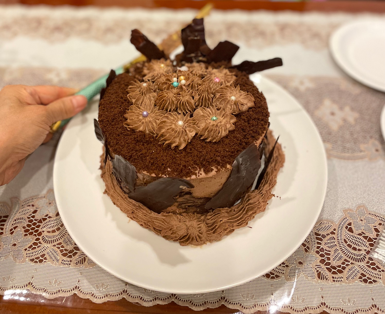 简单3步做出好吃的巧克力海绵蛋糕
