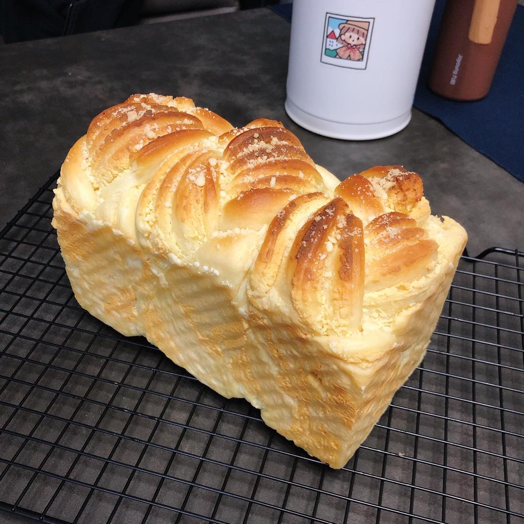 【奶酥吐司】｜简单快手版｜不用开酥