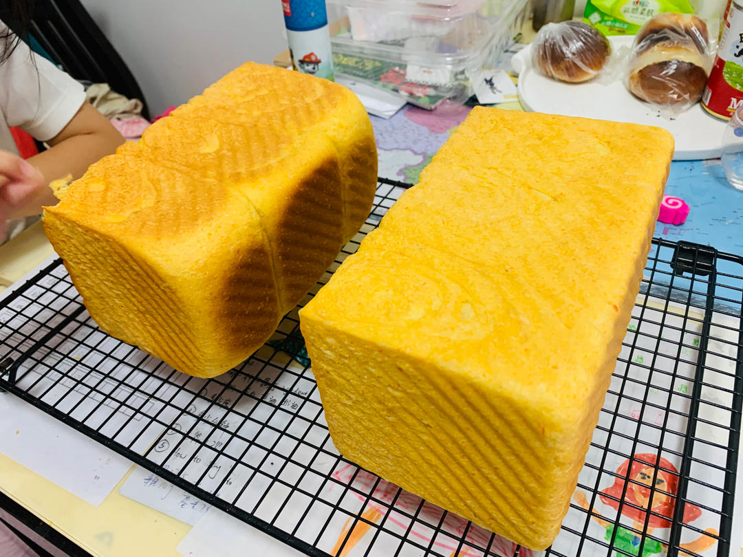 奶香胡萝卜吐司