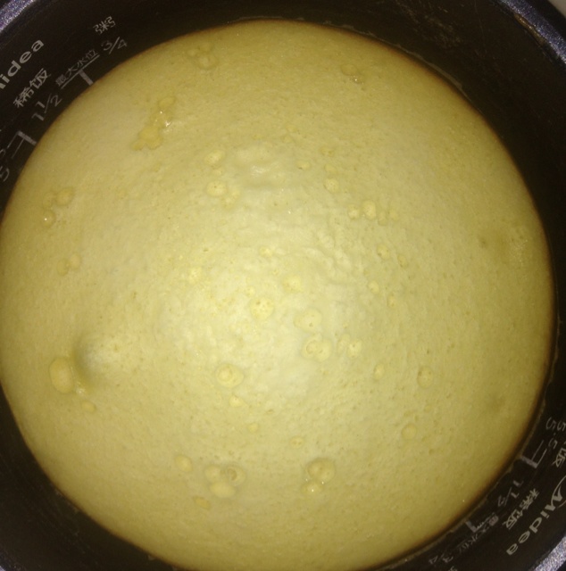 电饭锅版戚风蛋糕