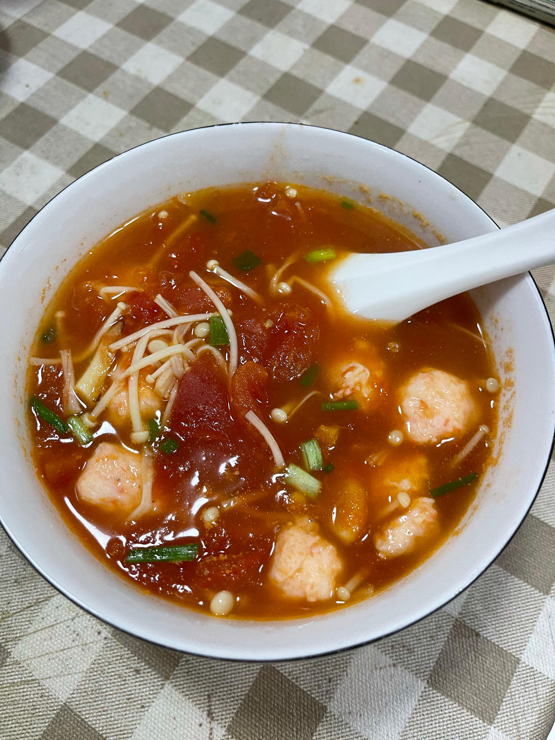 不加粉的Q弹虾滑