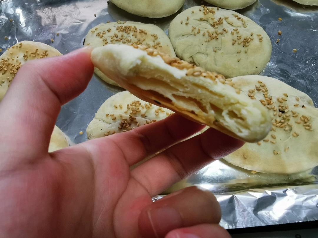 吃不够的糖酥饼 娃的最爱 家常红糖酥饼 酥到直掉渣 附细节视频详解
