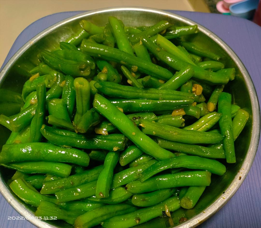 家常小炒四季豆，蔬菜就是要清爽鲜甜