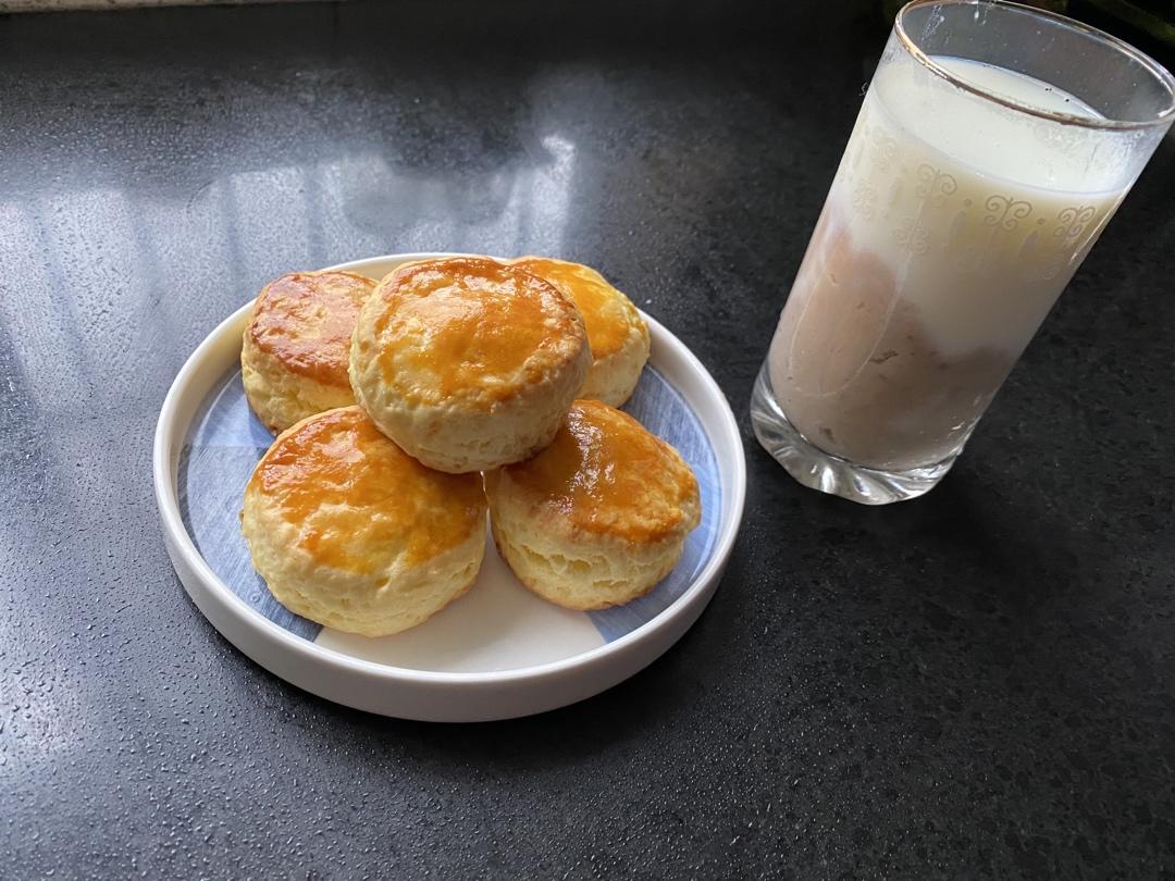 完胜星巴克的超美味酥脆司康 super easy crunched scone