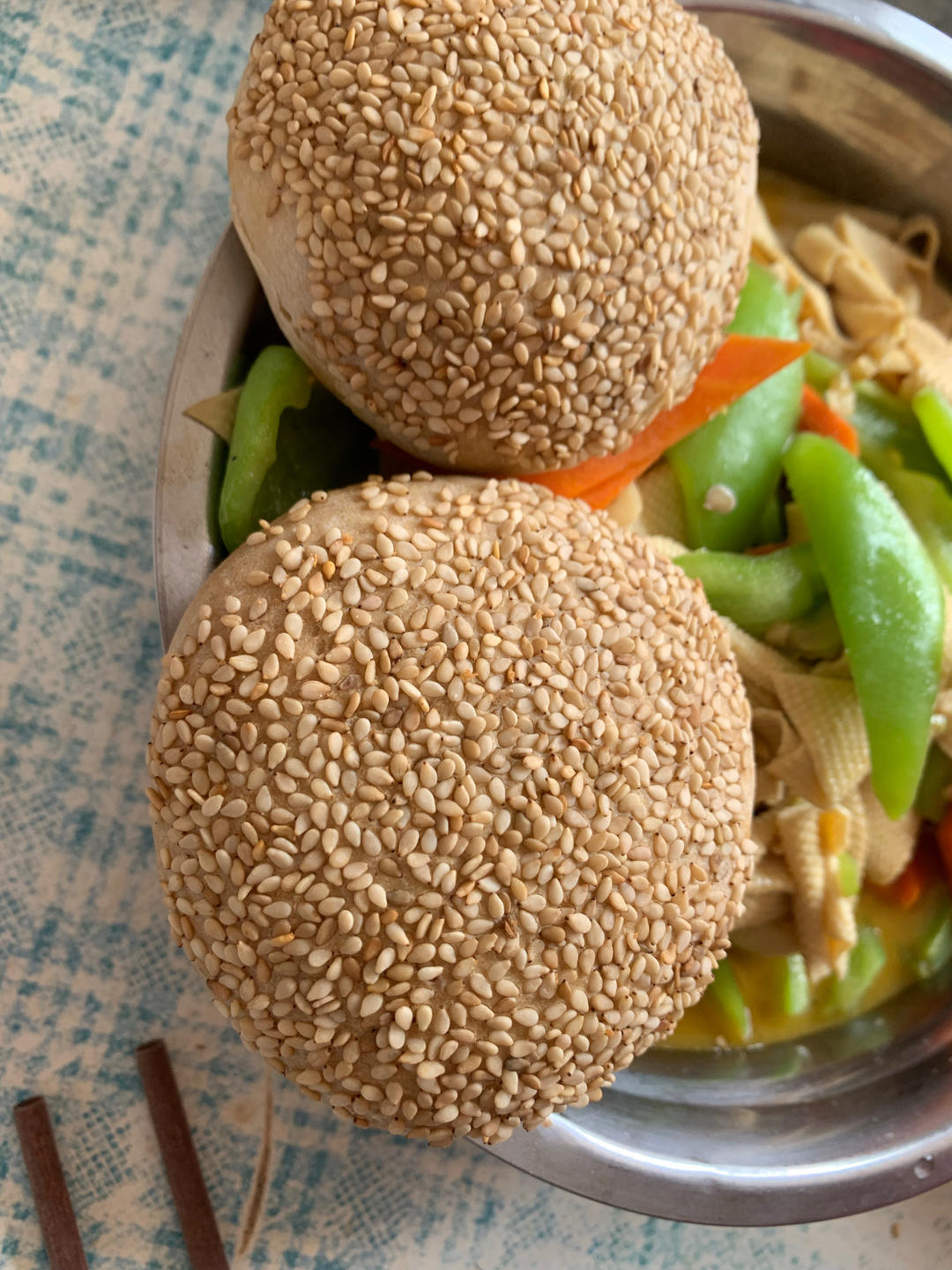 麻酱烧饼（独家原创）