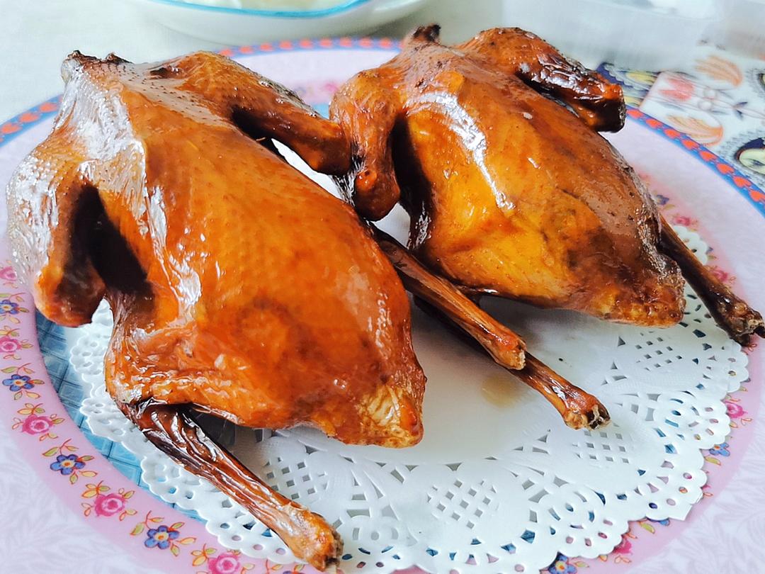 脆皮乳鸽（空气炸锅）