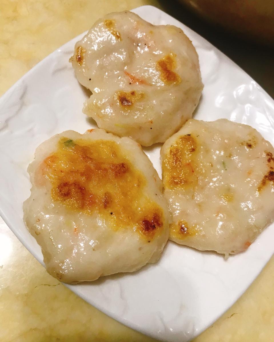 香煎虾饼