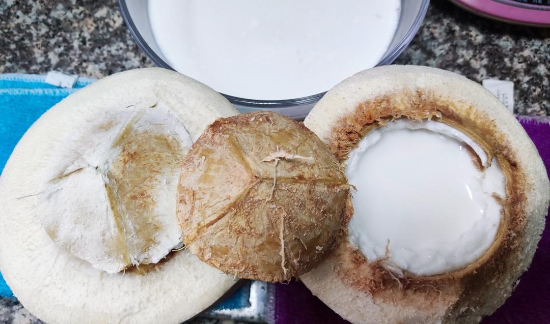 想要做出完美的嫩滑椰子冻🥥记住这个比例就对了
