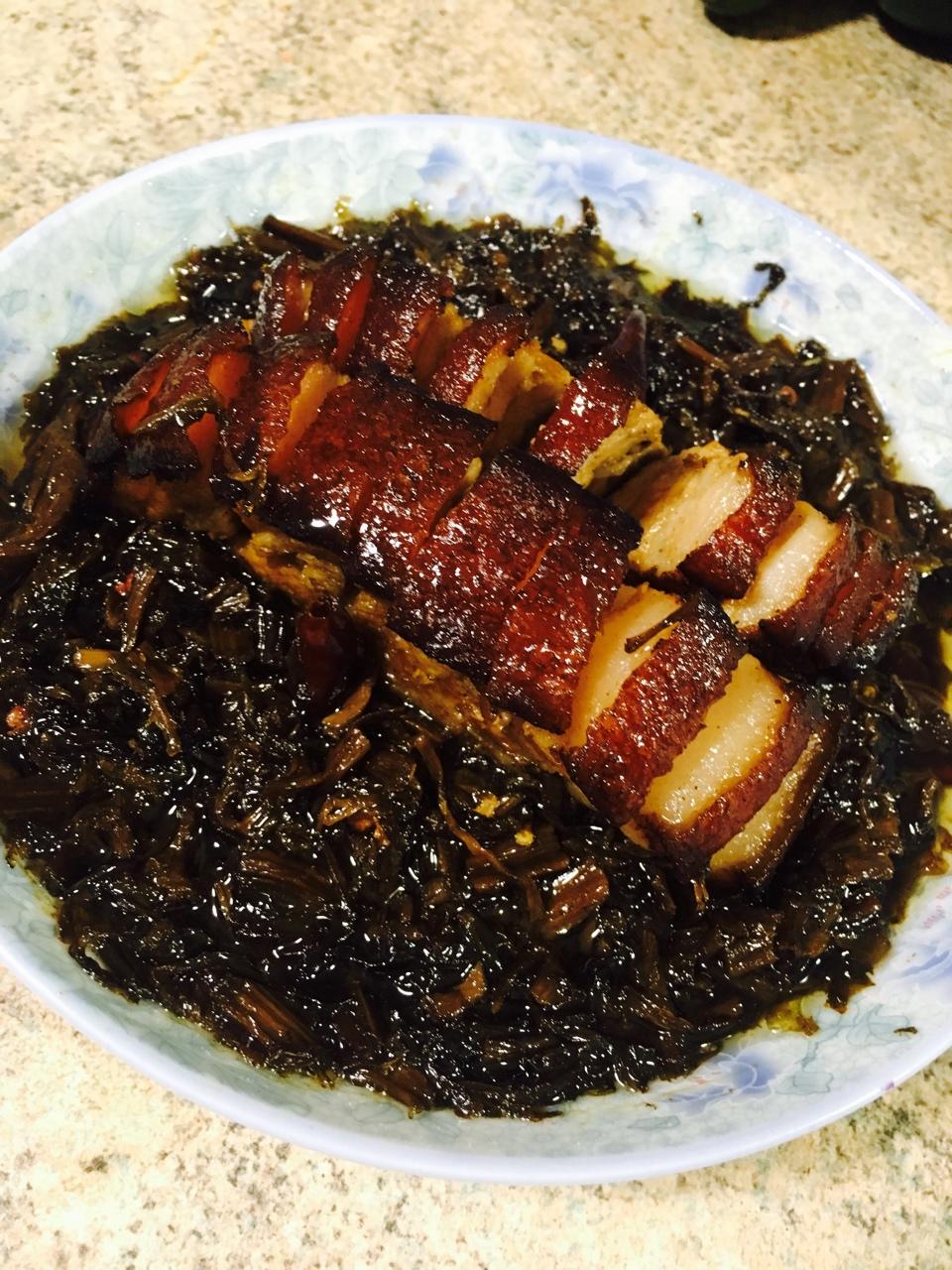 mikalu做的梅菜扣肉