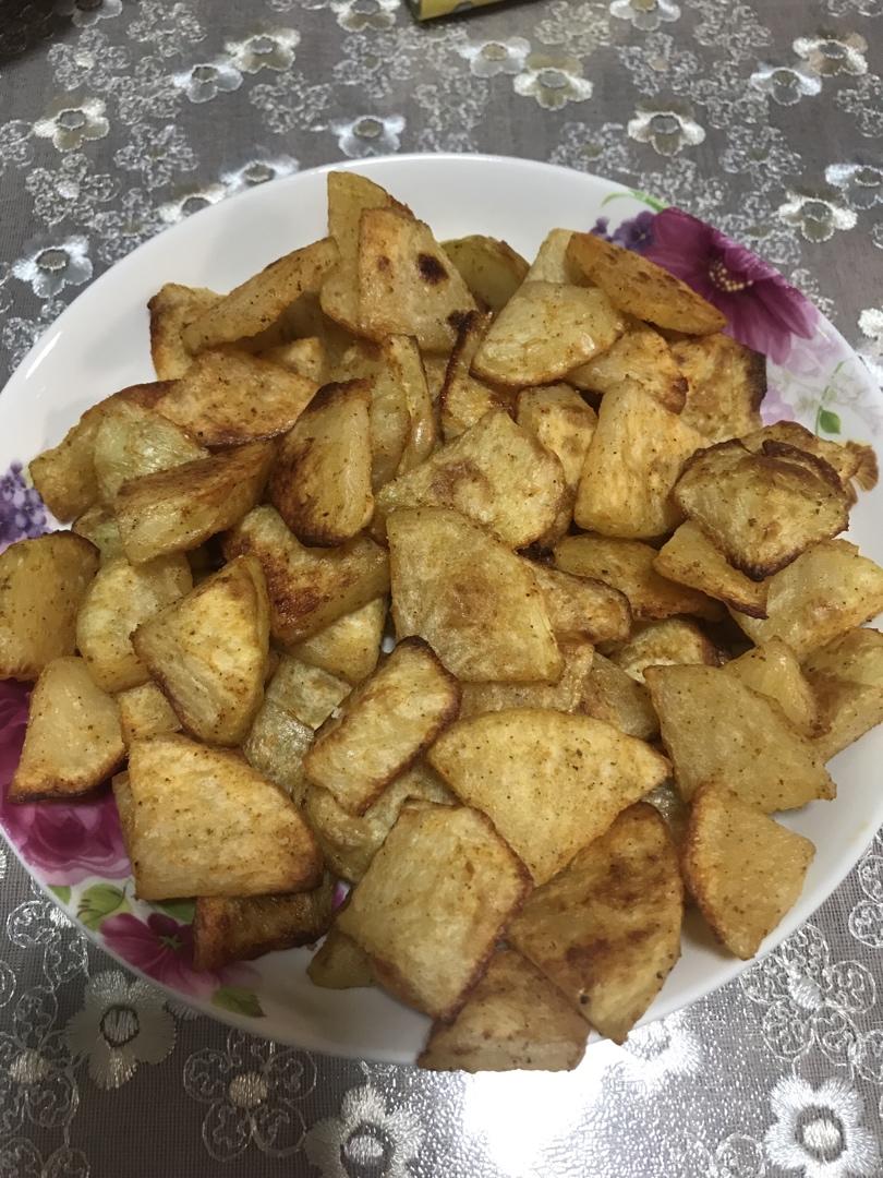 烤土豆、烤薯角