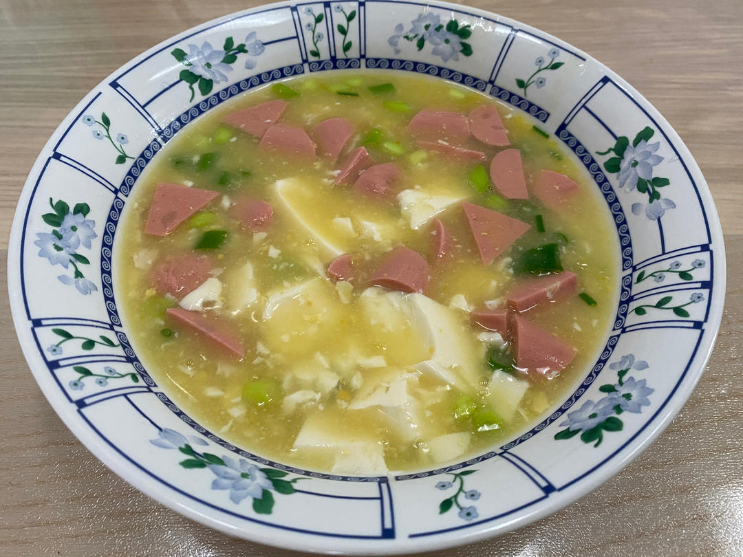 咸蛋黄豆腐煲