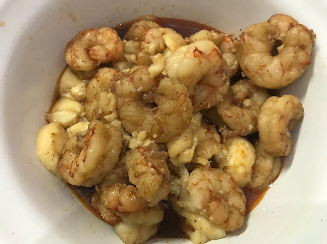 虾仁玉子豆腐