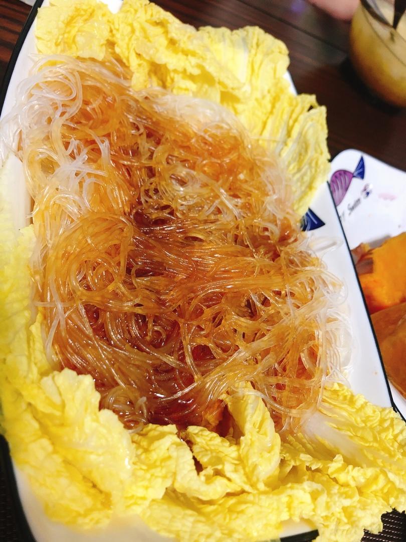 佟小鹤的家常菜--蒜蓉粉丝娃娃菜