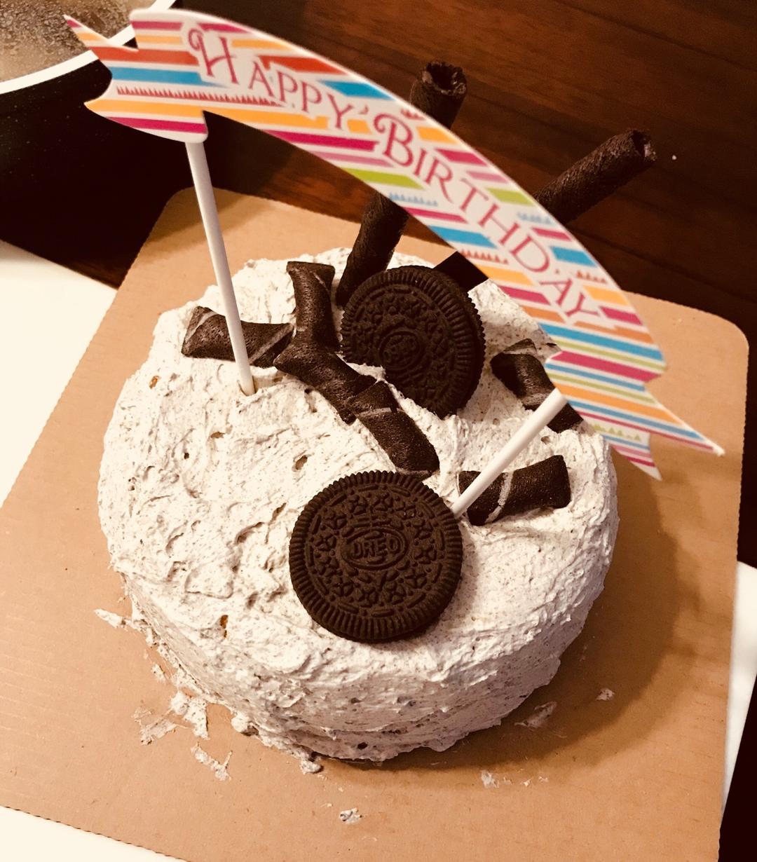 奥利奥咸奶油蛋糕