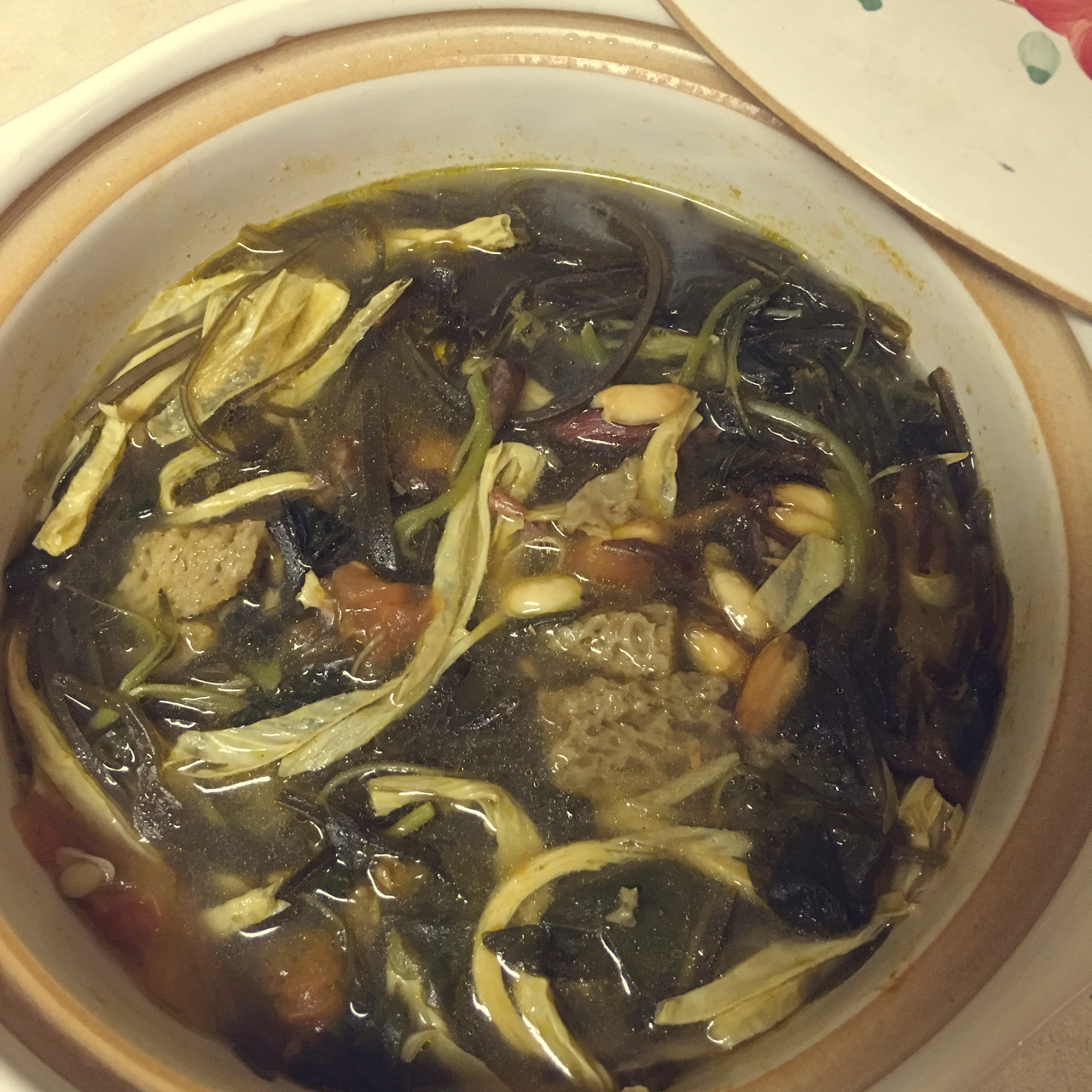 面筋汤（附油茶做法）