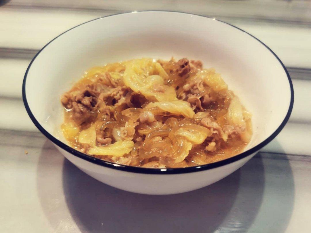 羊肉白菜粉丝煲