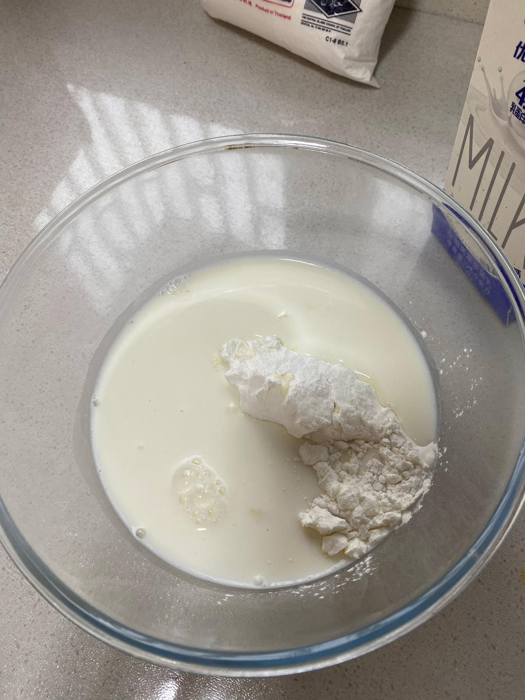 纯奶手撕吐司的做法 步骤1