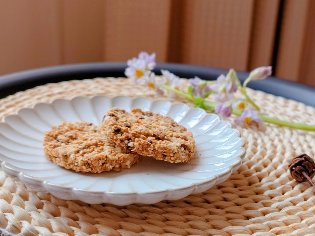 🔥酥掉渣的燕麦饼干🍪