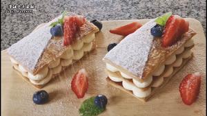 颜值爆表的法式拿破仑千层蛋糕（千层酥）的做法 步骤24