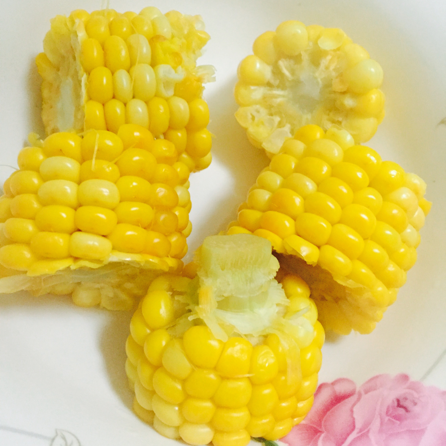 tracy_lee做的清煮甜玉米