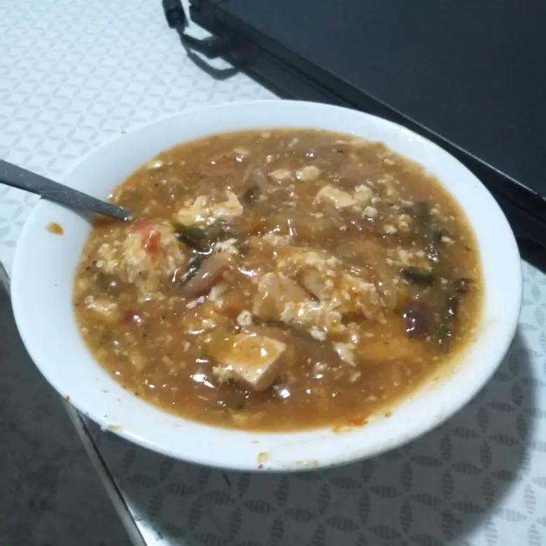 酸菜焖豆腐（纯素鸡刨豆腐）（无油菜）