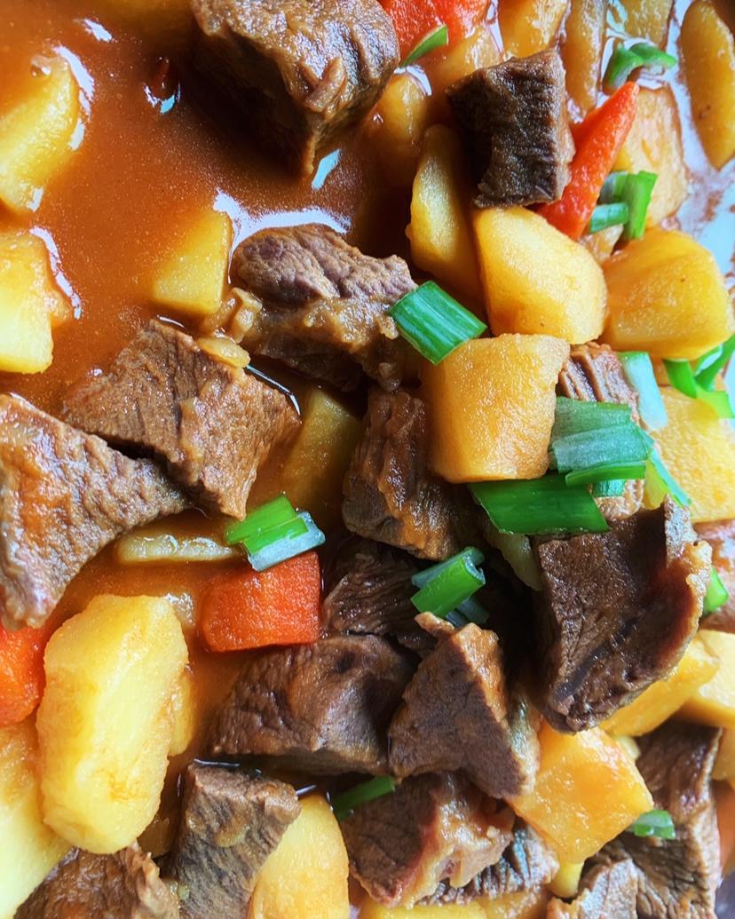 土豆炖牛肉