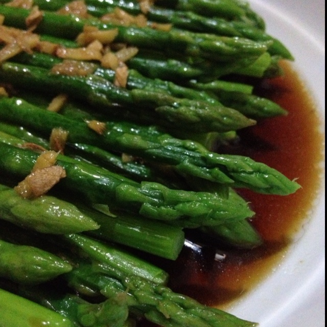 鲜味油淋芦笋