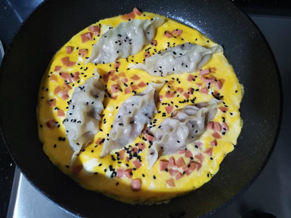 厨房小白也能轻松搞定的抱蛋煎饺