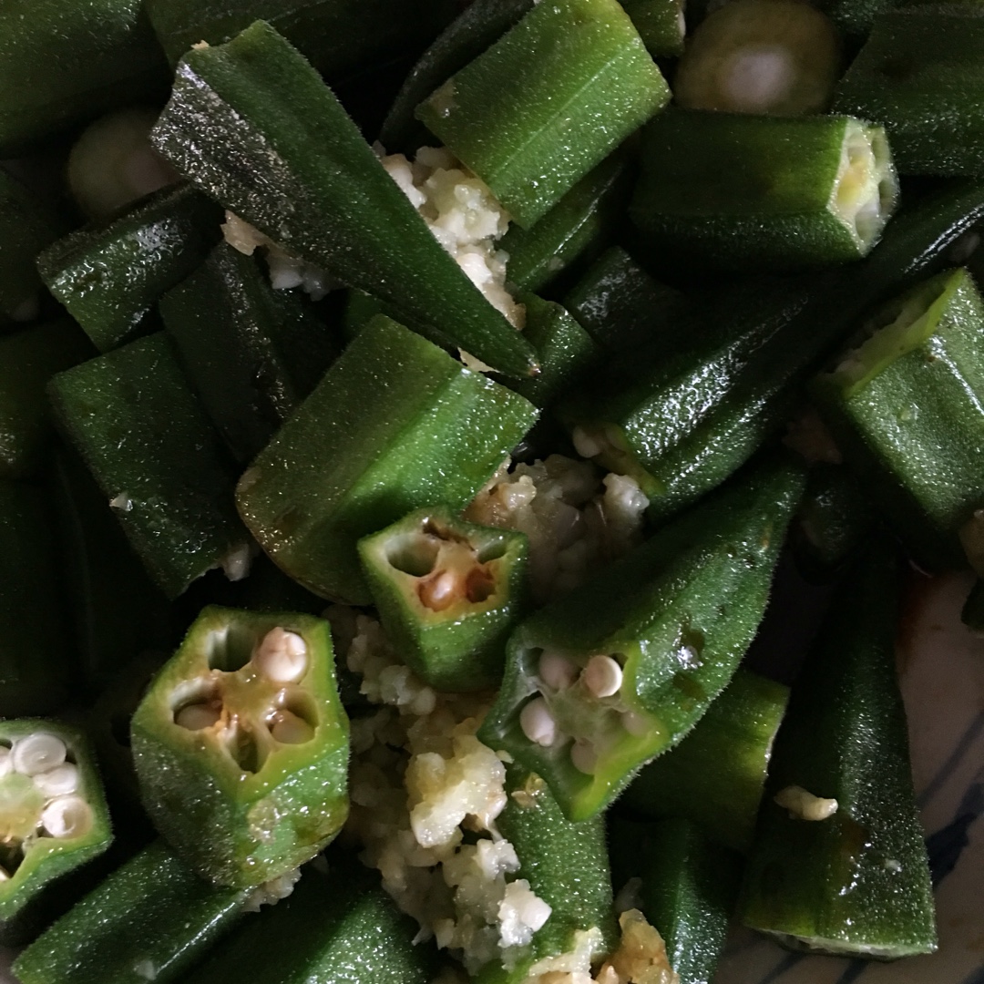 【白灼秋葵】清爽简单