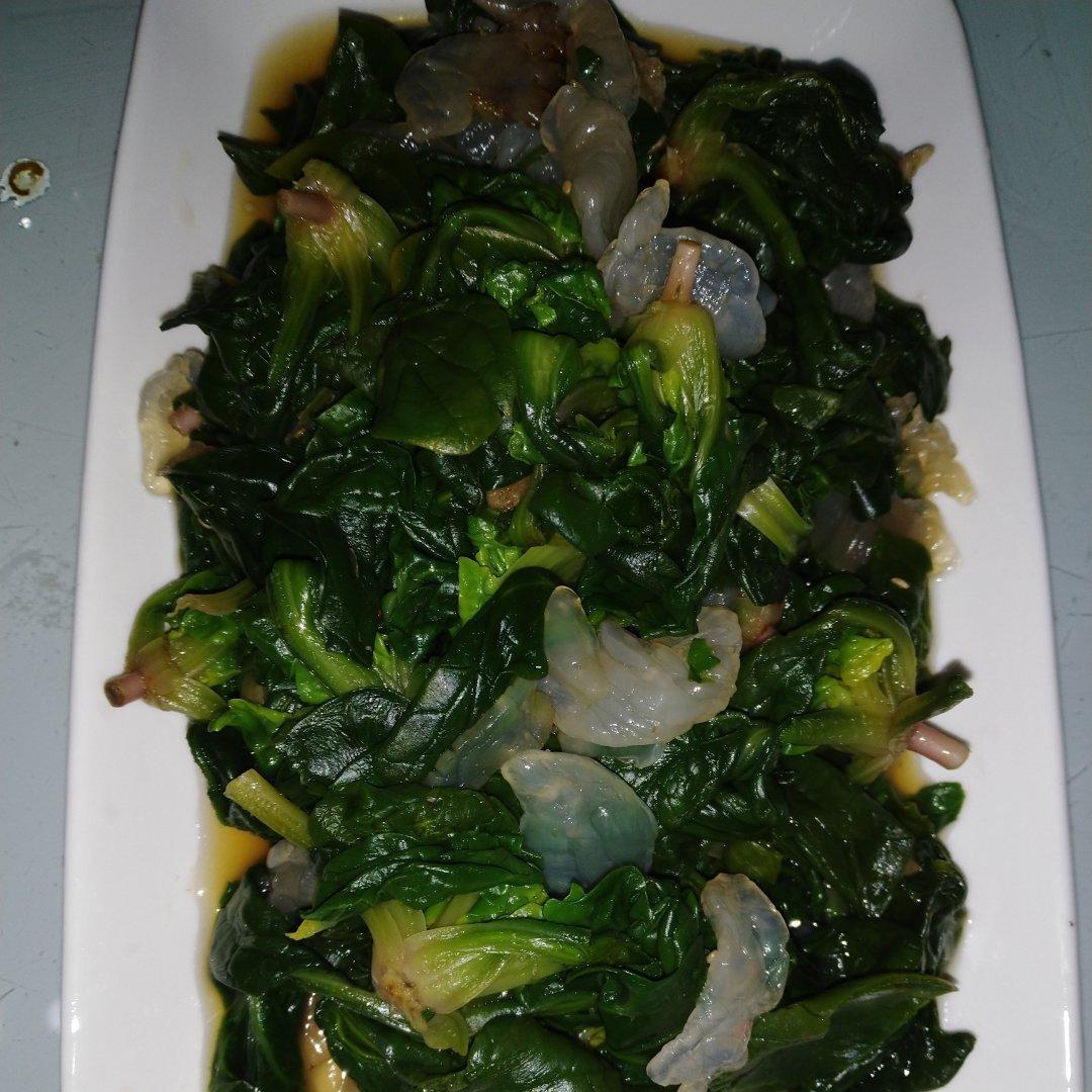 凉调菠菜
