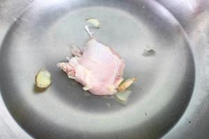 板栗鸡肉粥的做法 步骤2