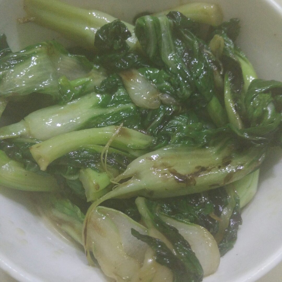 清炒小白菜